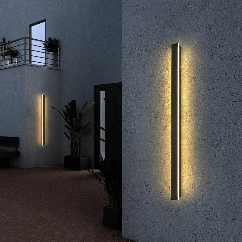Modern LED Outdoor Wall Light – Dimmable & Waterproof (IP65)